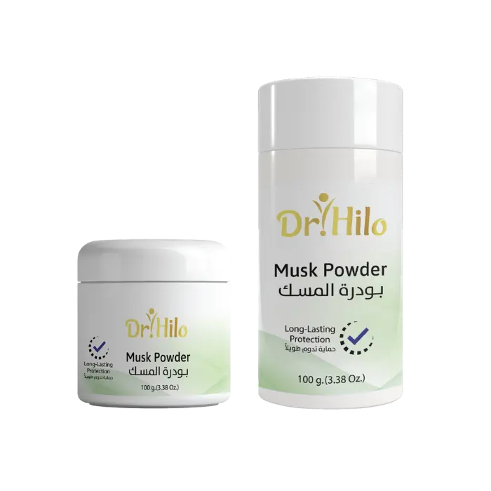 بودرة المسك الأبيض (مزيل عرق) 100 غم