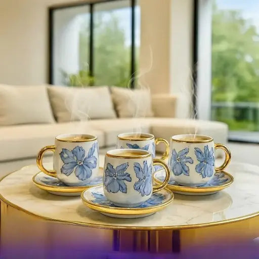 طقم فناجين قهوة عدد 12