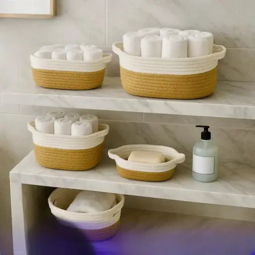 طقم سلات تخزين 5 احجام