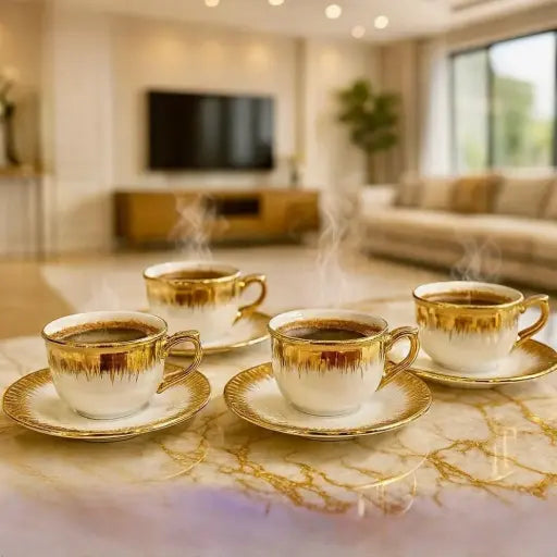 طقم فناجين قهوة عدد 6