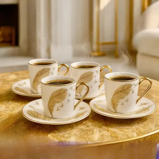 RoseBone طقم فناجين قهوة عدد 6 ماركة