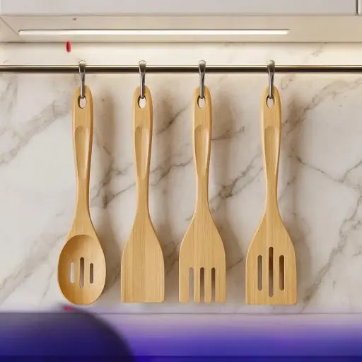 معالق خشبية طقم كامل