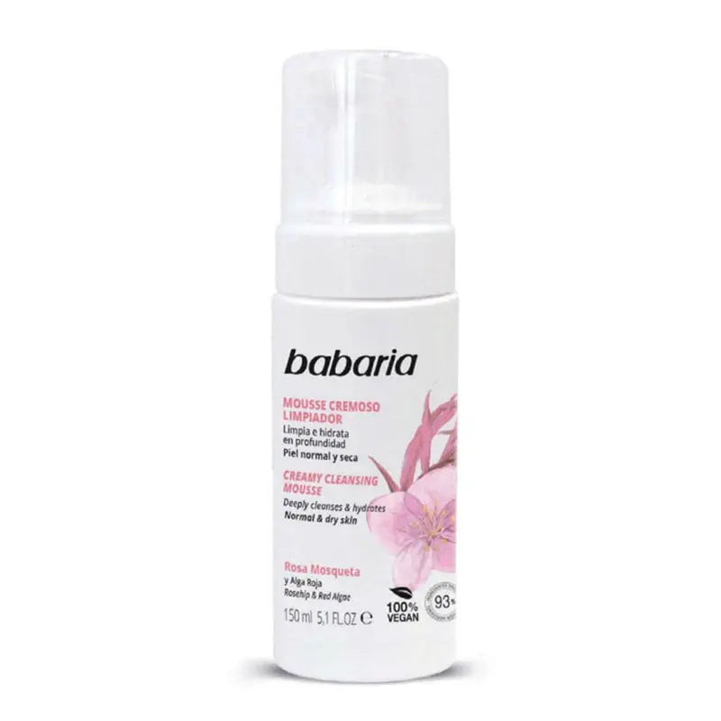 BABARIA FACE CLEANER MOUSSE 150ML NEW