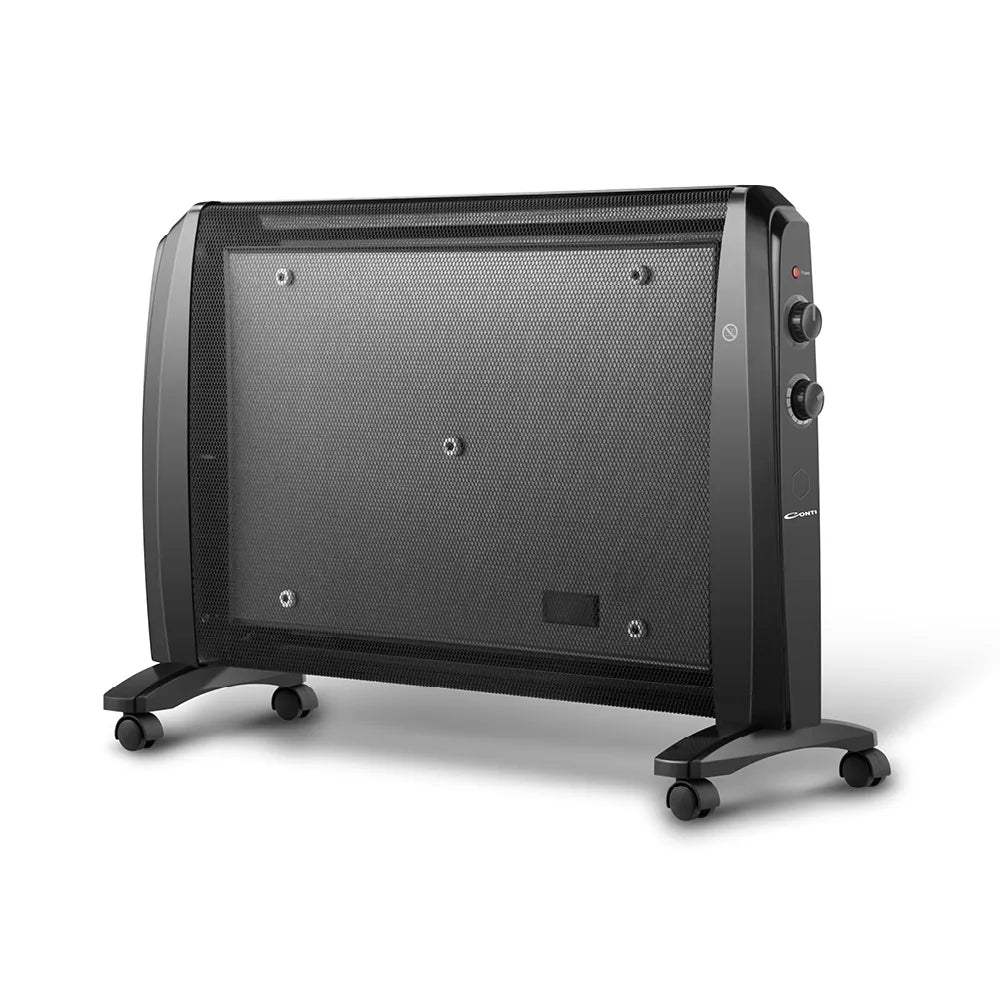 CONTI MICA ELECTRIC HEATER - BLACK COLOR