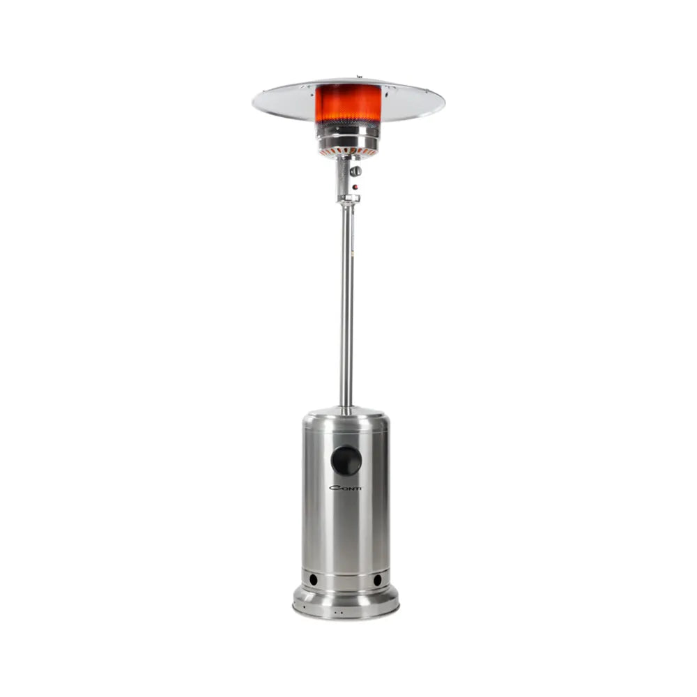CONTI PATIO GAS HEATER - STAINLESS STEEL