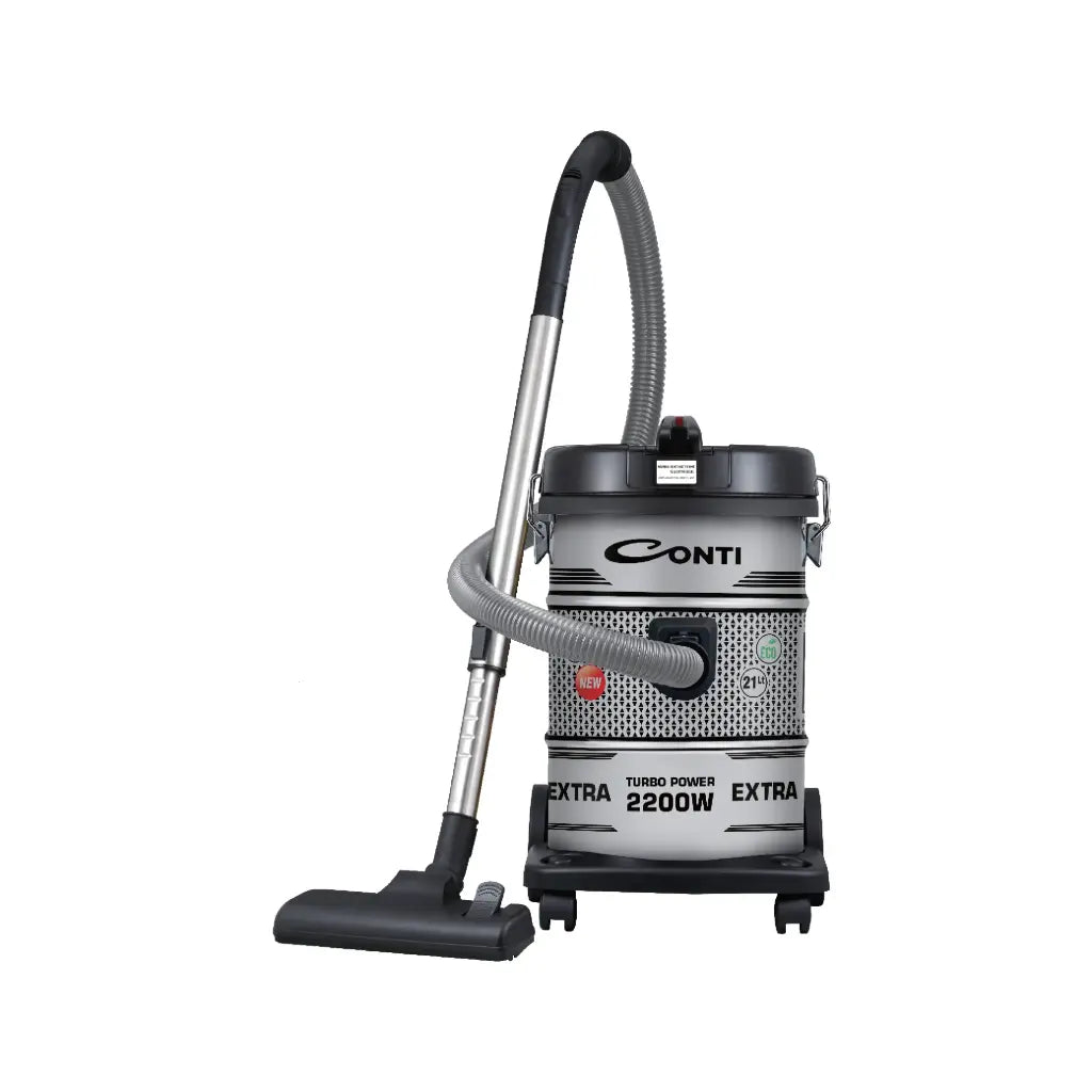 CONTI VACUUM CLEANER - 2200W - METAL DRUM