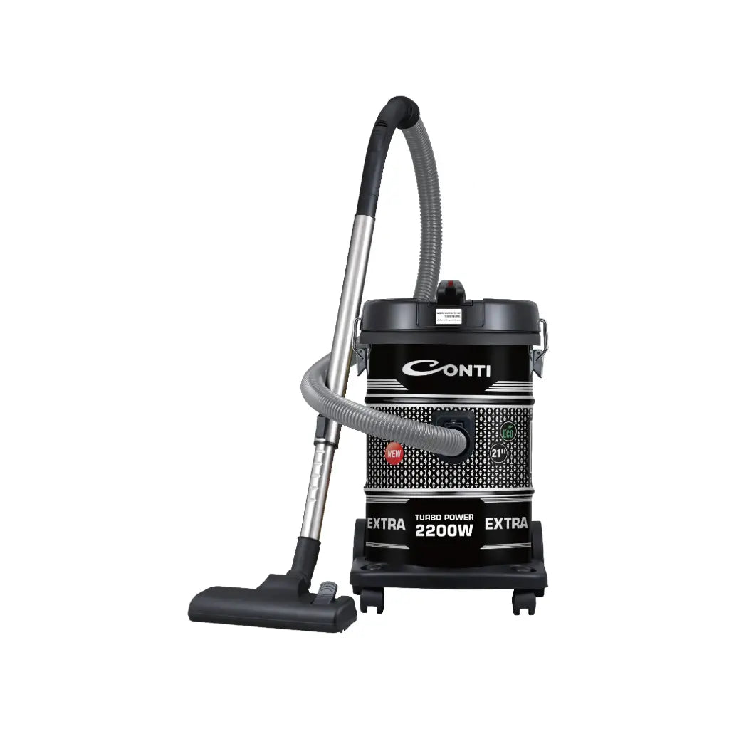 CONTI VACUUM CLEANER - 2200W - METAL DRUM