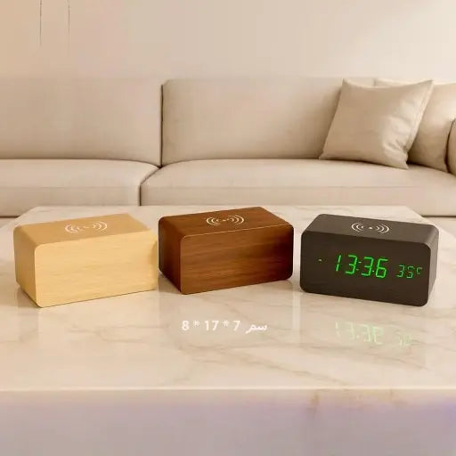 ساعة رقميه منبه