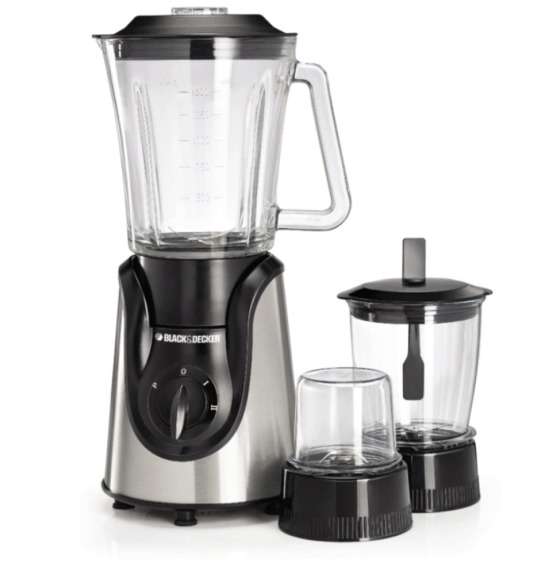 خلاط 600 واط زجاج بلاك اند ديكر BX600G-B5