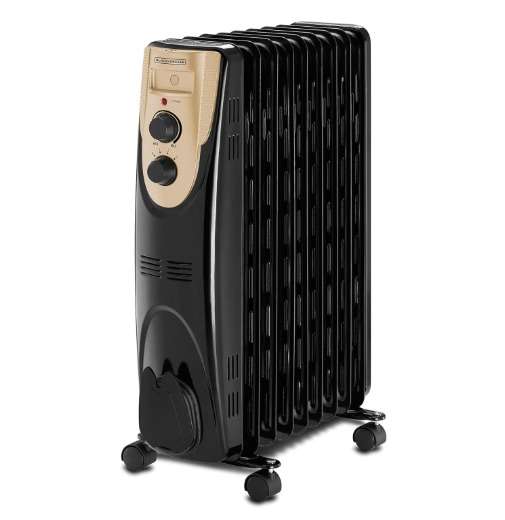 روديتر كهرباء + زيت بلاك اند ديكر 9 شمعات 2000 واط OR090D-B5