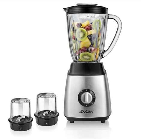 خلاط 600 واط ستانلس Arzum AR1056